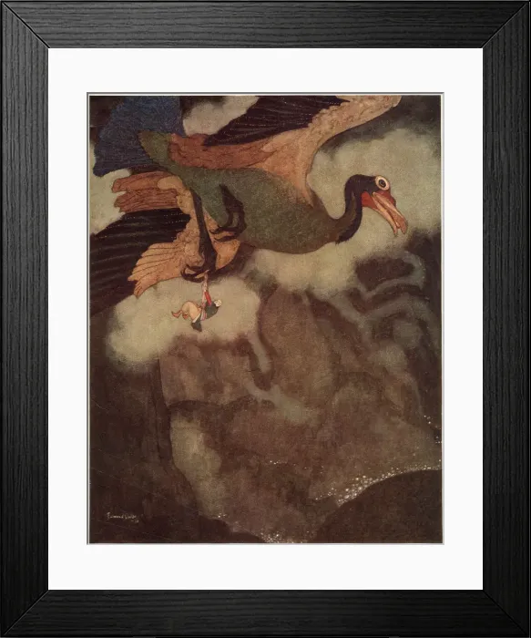 Framed Print : Sindbad, the episode of the rokh Framed Print : Sindbad, the episode of the rokh