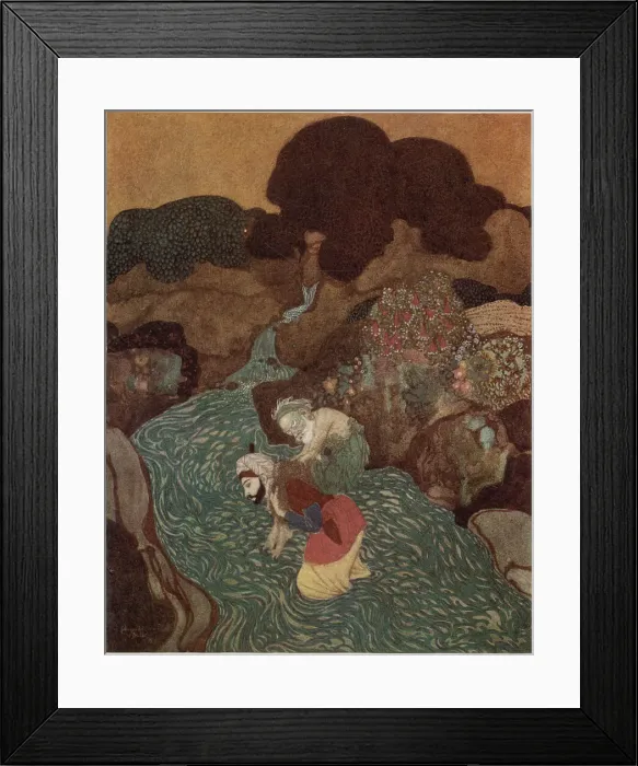 Framed Print : Sindbad, the episode of the Old Man of the Sea Framed Print : Sindbad, the episode of the Old Man of the Sea