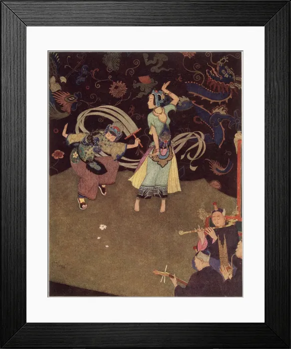 Framed Print : Aladdin's nuptial dance Framed Print : Aladdin's nuptial dance