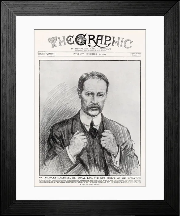Framed Print : Andrew Bonar Law Framed Print : Andrew Bonar Law