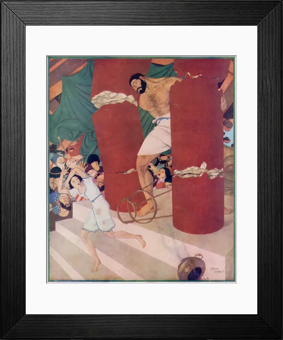 Framed Print : The Death of Samson Framed Print : The Death of Samson