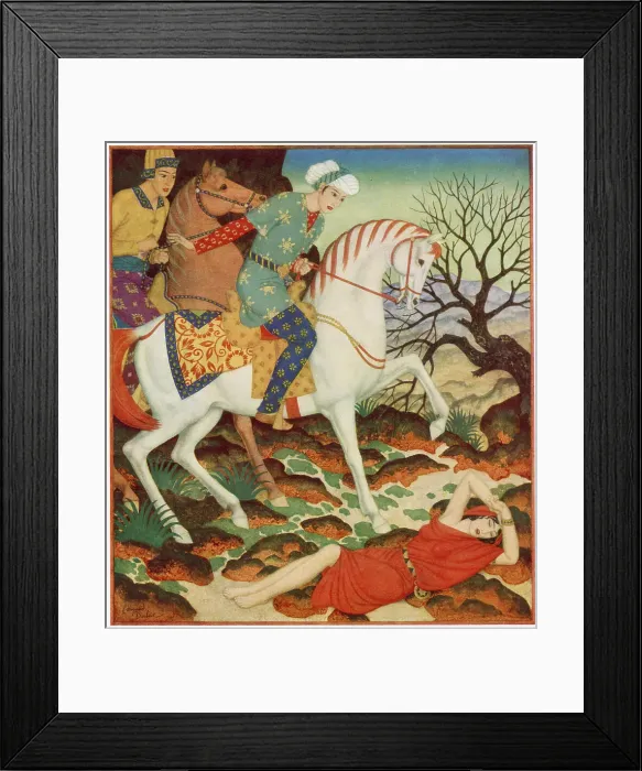 Framed Print : Prince Ahmed finds the sorceress Framed Print : Prince Ahmed finds the sorceress