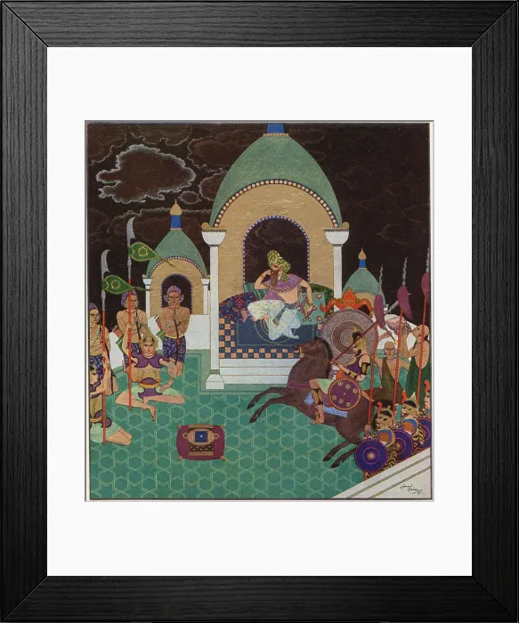 Framed Print : The Kingdom of the Pearl. The pearl of the serpent. Date: 1920s Framed Print : The Kingdom of the Pearl. The pearl of the serpent. Date: 1920s