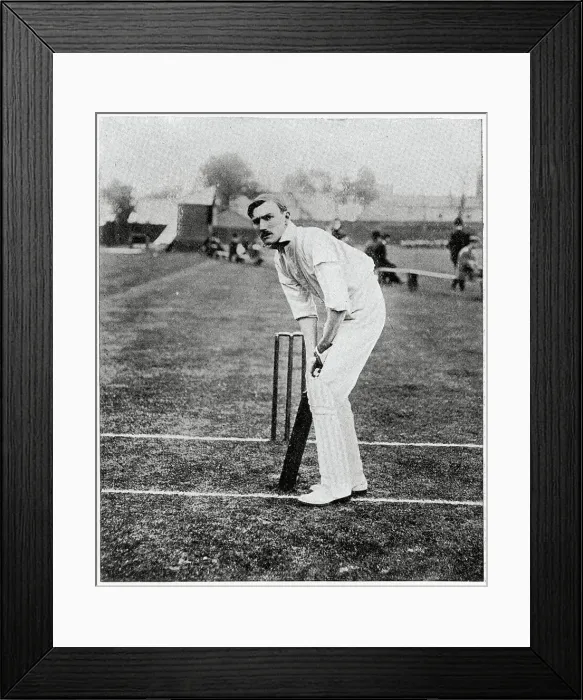 Framed Print : Cloudesley Henry Bullock Marsham (1879 - 1928), English amateur cricketer. Date: 1907 Framed Print : Cloudesley Henry Bullock Marsham (1879 - 1928), English amateur cricketer. Date: 1907