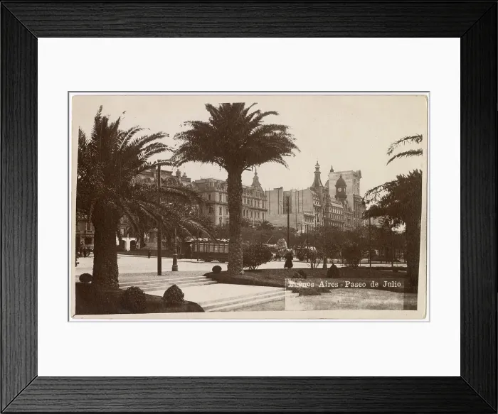 Framed Print : Paseo de Julio (July Walk), Buenos Aires, Argentina, South America Date: 1918 Framed Print : Paseo de Julio (July Walk), Buenos Aires, Argentina, South America Date: 1918