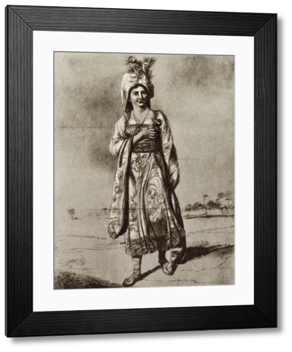 Framed Print : Princess Caraboo Framed Print : Princess Caraboo