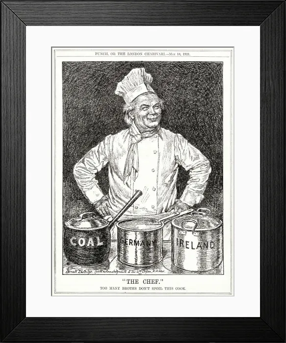 Framed Print : Cartoon, The Cheif Framed Print : Cartoon, The Cheif