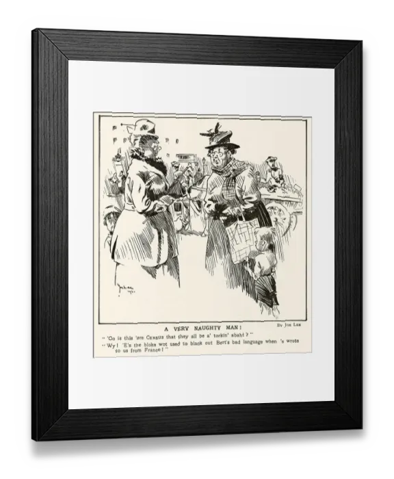 Framed Print : Oo is this ere Census they all be a-torkin abaht Framed Print : Oo is this ere Census they all be a-torkin abaht