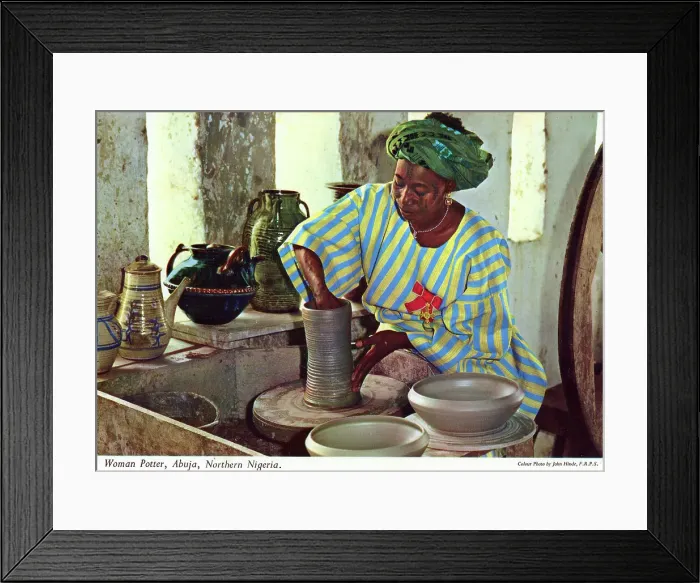 Framed Print : Ladi Kwali Framed Print : Ladi Kwali
