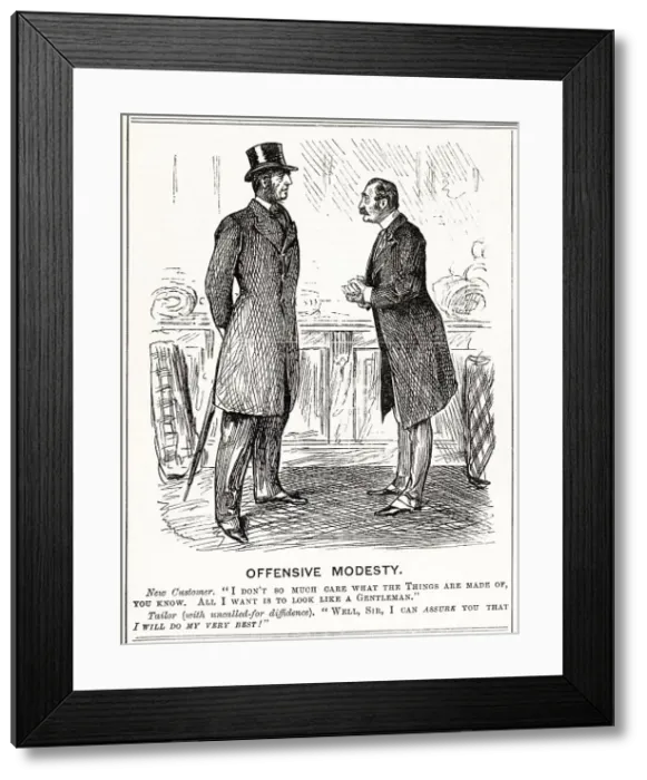 Framed Print : Offensive Modesty Framed Print : Offensive Modesty