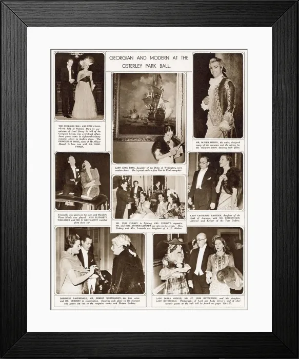 Framed Print : Osterley Park Georgian Ball & Fete Champetre Framed Print : Osterley Park Georgian Ball & Fete Champetre