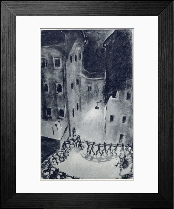 Framed Print : Prisoners at Oflag IV.C (aka Colditz) celebrate New Years Eve. Date: 1943 Framed Print : Prisoners at Oflag IV.C (aka Colditz) celebrate New Years Eve. Date: 1943