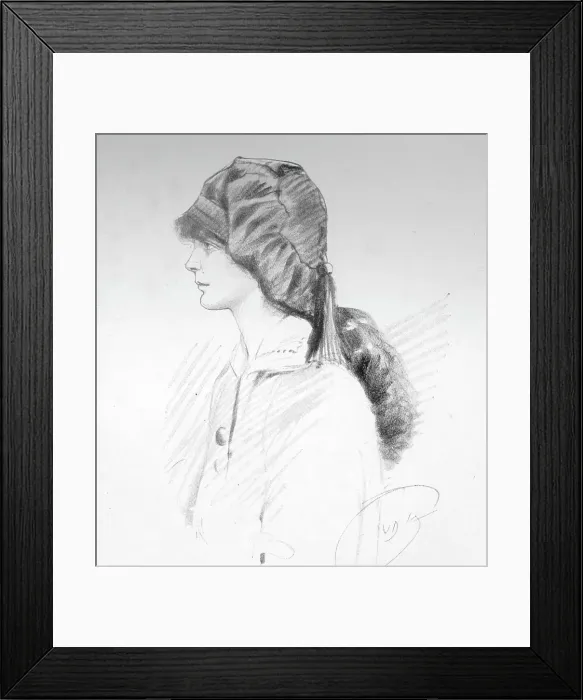 Framed Print : May Meyrick, eldest daughter of famed nightclub owner, Kate Meyrick, pictured at the age of sixteen. She married, George Hay, 14th Earl of Kinnoull in 1927. Date: c.1917 Framed Print : May Meyrick, eldest daughter of famed nightclub owner, Kate Meyrick, pictured at the age of sixteen. She married, George Hay, 14th Earl of Kinnoull in 1927. Date: c.1917