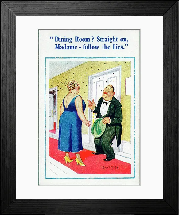 : Comic postcard, Directions for hotel guest : Comic postcard, Directions for hotel guest