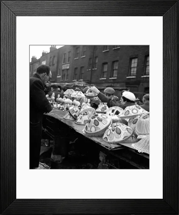 Framed Print : Brick Lane - London Date: late 1950s