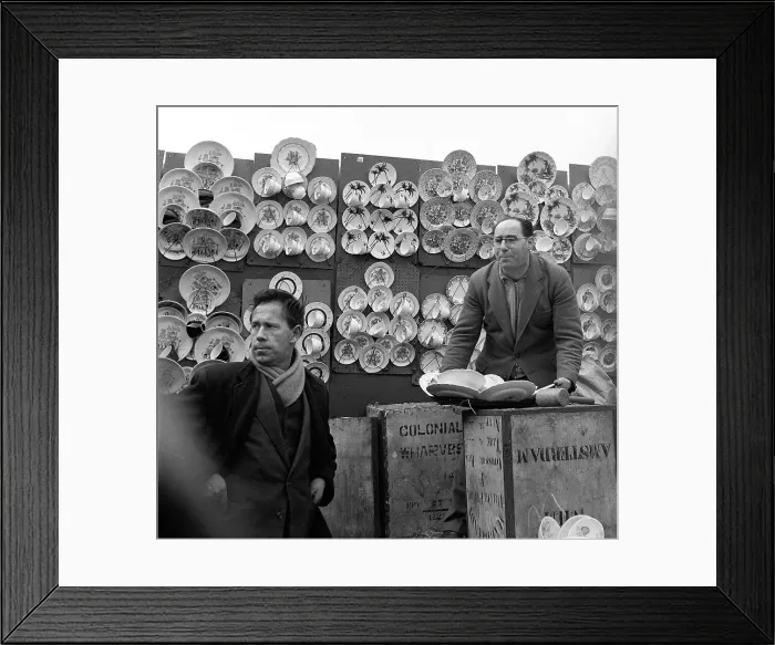 Framed Print : Brick Lane - London Date: late 1950s