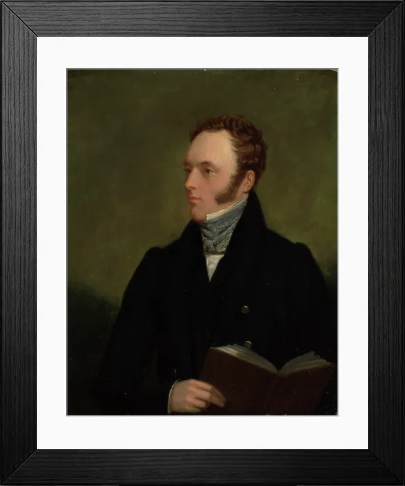 Framed Print : Portrait of Charles Lyell (1797-1875) Framed Print : Portrait of Charles Lyell (1797-1875)