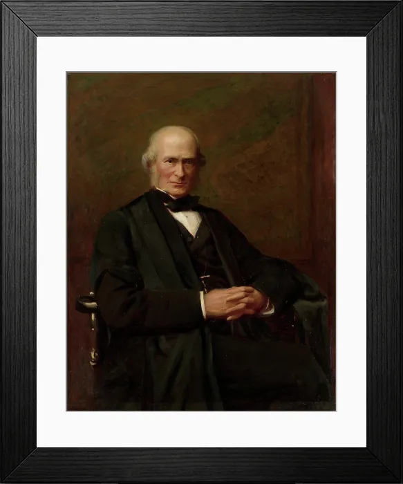 Framed Print : Portrait of Sir Joseph Prestwich (1812-1896) Framed Print : Portrait of Sir Joseph Prestwich (1812-1896)