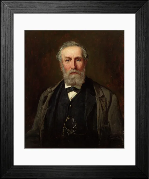 Framed Print : Portrait of Andrew Crombie Ramsay (1814-1891) Framed Print : Portrait of Andrew Crombie Ramsay (1814-1891)
