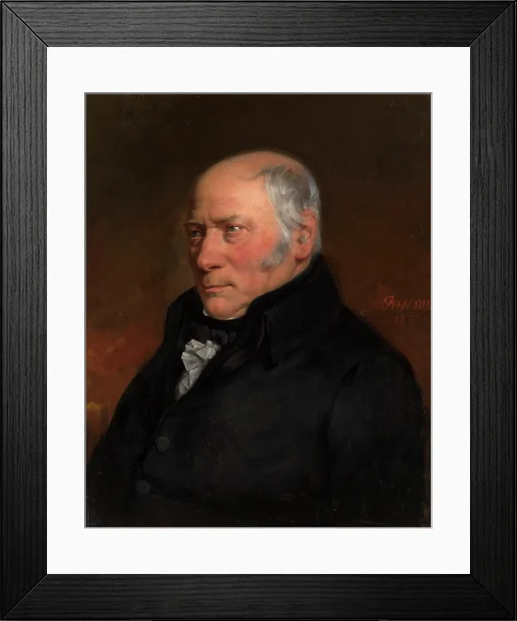 Framed Print : Portrait of William Smith (1769-1839) Framed Print : Portrait of William Smith (1769-1839)