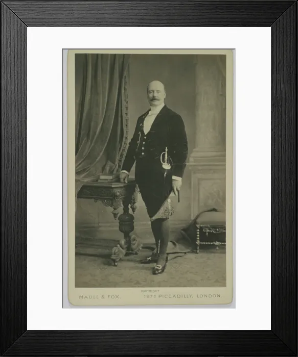 Framed Print : Portrait of Charles Dawson (1864-1916) Framed Print : Portrait of Charles Dawson (1864-1916)