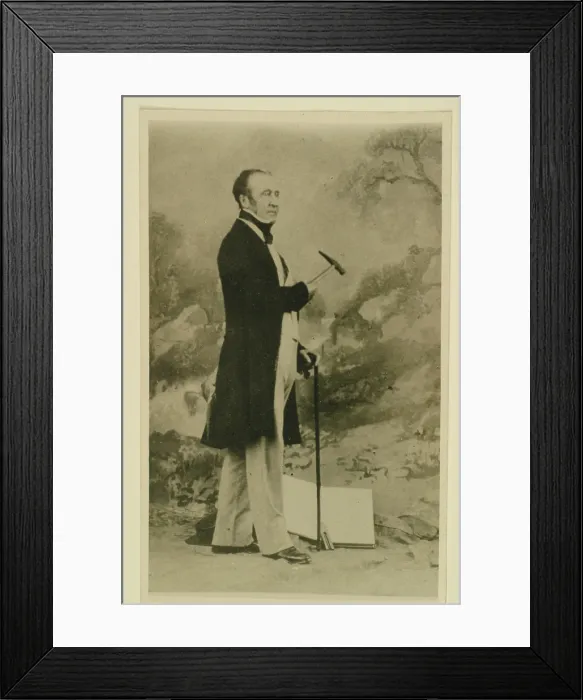 Framed Print : Portrait of Sir Roderick Impey Murchison (1792-1871) Framed Print : Portrait of Sir Roderick Impey Murchison (1792-1871)
