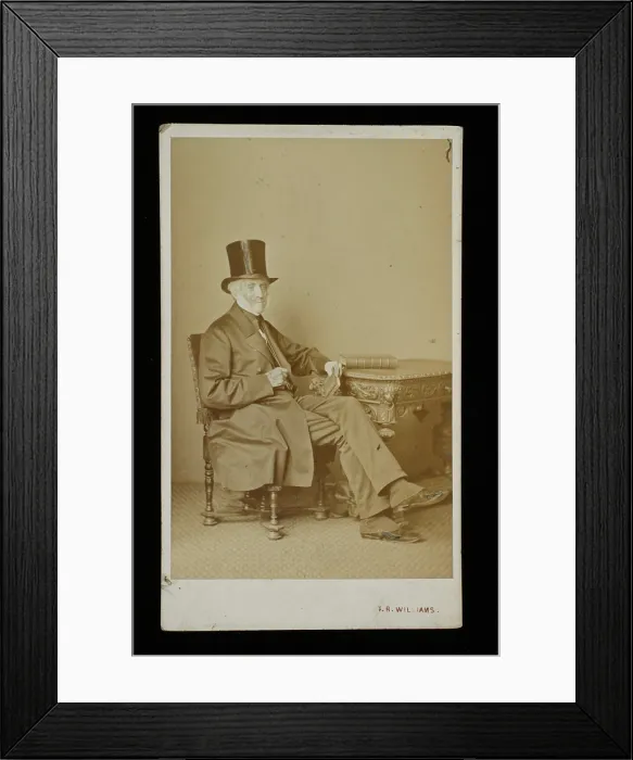 Framed Print : Portrait of John Jeremiah Bigsby (1792-1881) Framed Print : Portrait of John Jeremiah Bigsby (1792-1881)