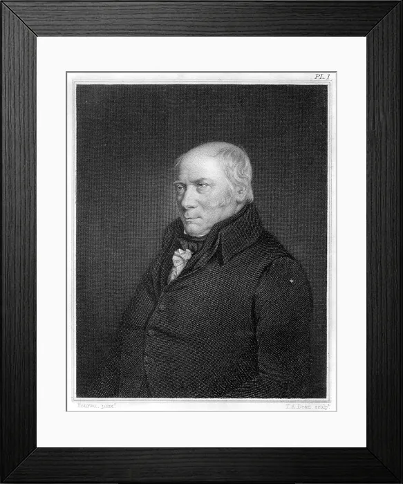 Framed Print : Engraved portrait of William Smith (1769-1839) Framed Print : Engraved portrait of William Smith (1769-1839)