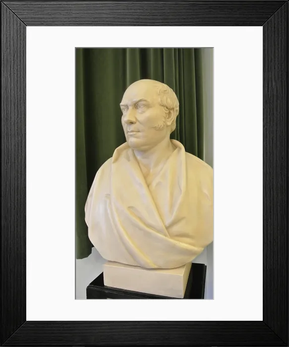 Framed Print : Portrait bust of William Smith (1769-1839) Framed Print : Portrait bust of William Smith (1769-1839)