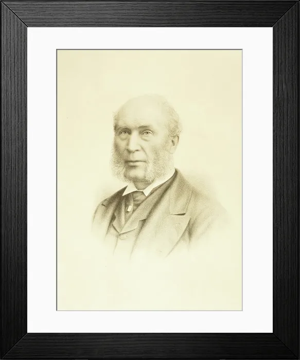 Framed Print : Portrait of Warington Wilkinson Smyth (1817-1890) Framed Print : Portrait of Warington Wilkinson Smyth (1817-1890)