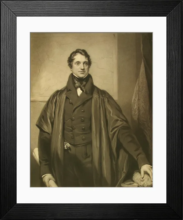 Framed Print : Portrait of Adam Sedgwick (1785-1873) Framed Print : Portrait of Adam Sedgwick (1785-1873)