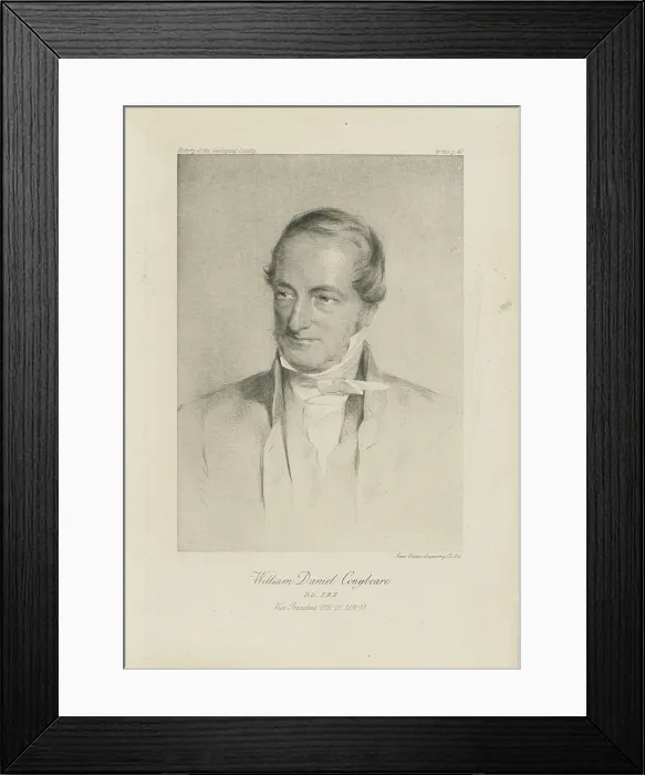 Framed Print : Portrait of William Daniel Conybeare (1787-1857) Framed Print : Portrait of William Daniel Conybeare (1787-1857)