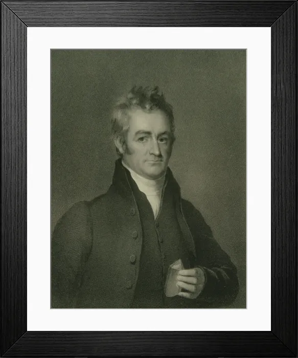 Framed Print : Portrait of William Phillips (1773-1828) Framed Print : Portrait of William Phillips (1773-1828)