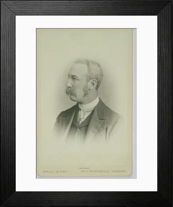 Framed Print : Portrait of George Simmonds (Simonds) Boulger (1853-1922) Framed Print : Portrait of George Simmonds (Simonds) Boulger (1853-1922)