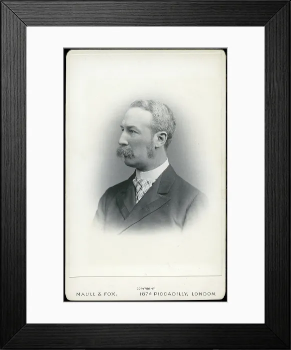 Framed Print : Portrait of George Simmonds (Simonds) Boulger (1853-1922) Framed Print : Portrait of George Simmonds (Simonds) Boulger (1853-1922)