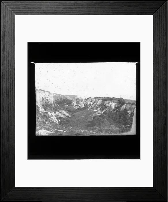 Framed Print : Landslip near Axmouth Framed Print : Landslip near Axmouth