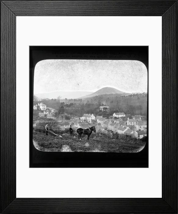 Framed Print : Volcanic neck, Cushendall Framed Print : Volcanic neck, Cushendall
