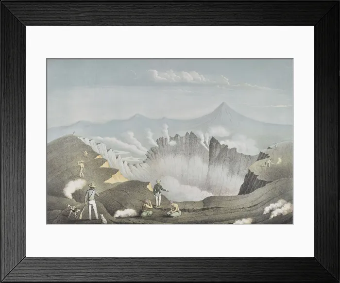 Framed Print : Mount Guntur, Java Framed Print : Mount Guntur, Java