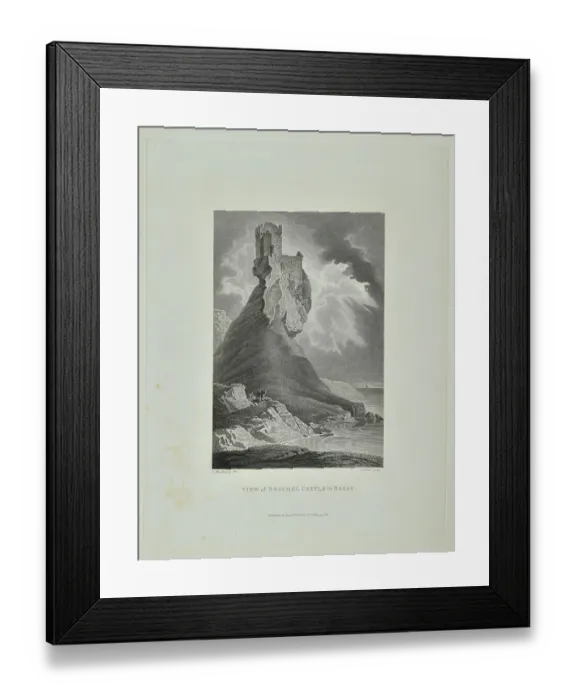 Framed Print : View of Brochel Castle in Rasay Framed Print : View of Brochel Castle in Rasay