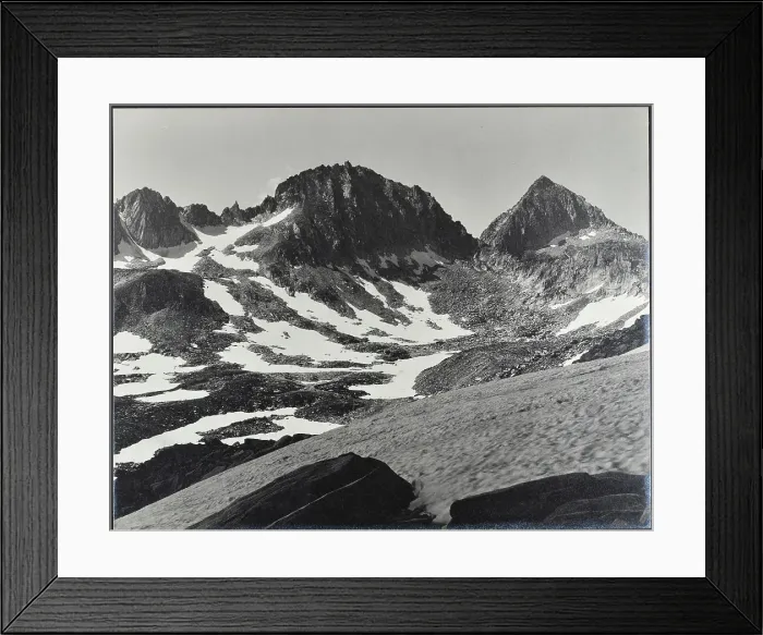 Framed Print : The Schienstock and Bachistock Framed Print : The Schienstock and Bachistock