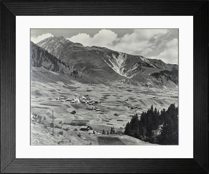 Framed Print : The Tobel Drun and the villages Framed Print : The Tobel Drun and the villages