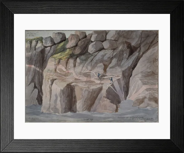 Framed Print : Cliffs at Zennor, Cornwall Framed Print : Cliffs at Zennor, Cornwall
