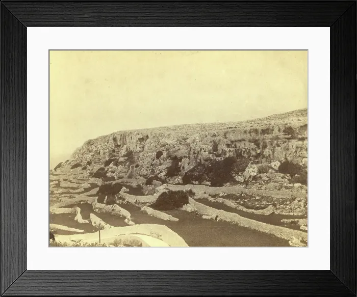 Framed Print : Mellieha Fault, Malta Framed Print : Mellieha Fault, Malta