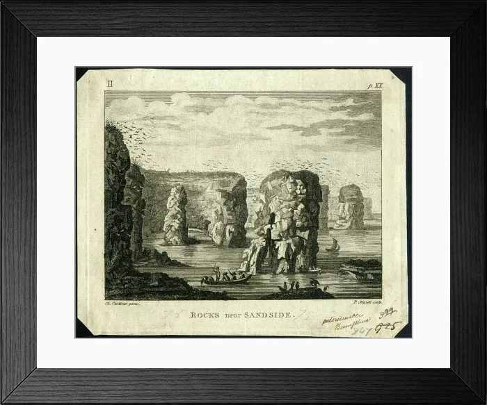 Framed Print : Rocks near Sandside Framed Print : Rocks near Sandside