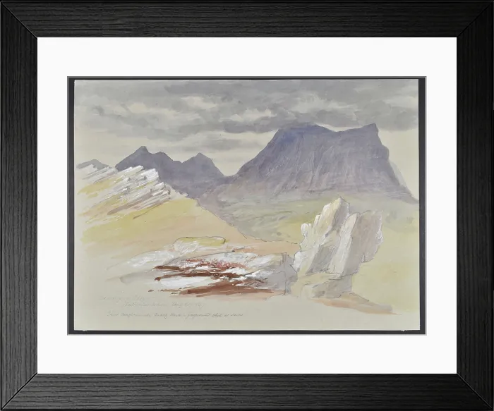 Framed Print : Cunaig in Assynt, Sutherlandshire Framed Print : Cunaig in Assynt, Sutherlandshire