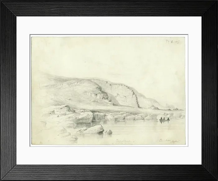 Framed Print : Dyke on Great Cumbra, Western Isles, Scotland Framed Print : Dyke on Great Cumbra, Western Isles, Scotland