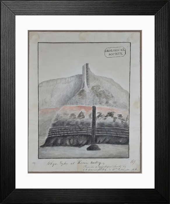 Framed Print : Whyn dyke at Rovin Valley Framed Print : Whyn dyke at Rovin Valley