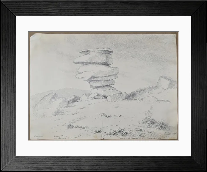 Framed Print : Cheese Wring near Liskeard, Cornwall Framed Print : Cheese Wring near Liskeard, Cornwall