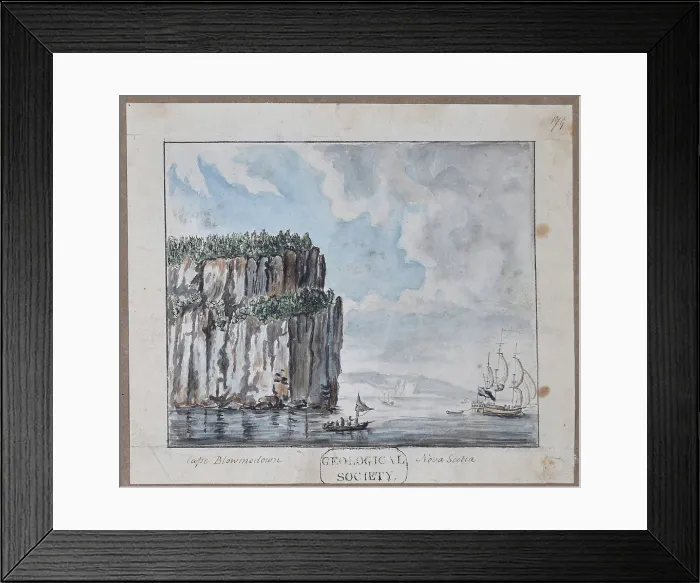 Framed Print : Cape Blowmedown (Blomidon), Nova Scotia Framed Print : Cape Blowmedown (Blomidon), Nova Scotia