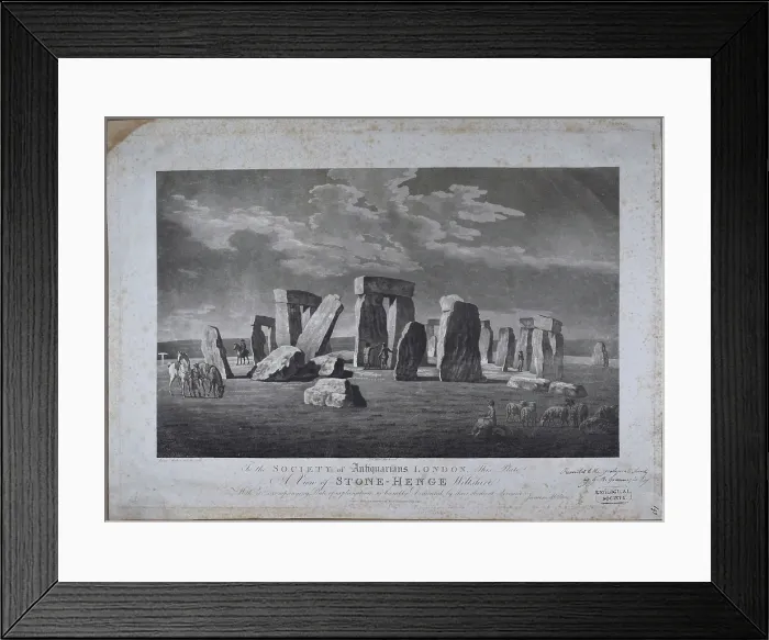 Framed Print : A view of Stone-Henge (Stonehenge) Wiltshire Framed Print : A view of Stone-Henge (Stonehenge) Wiltshire